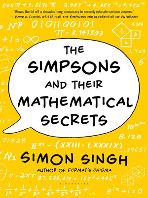 cover image of The Simpsons and Their Mathematical Secrets